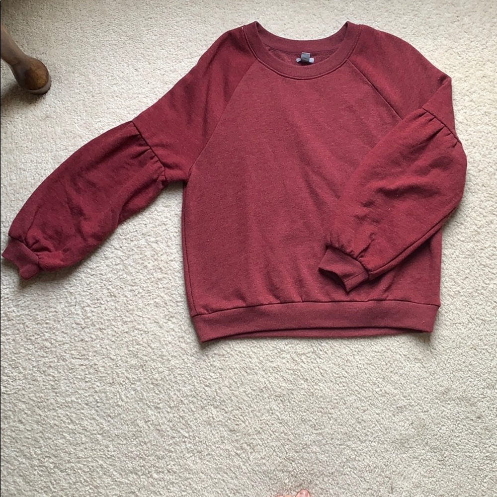 Aerie Puffy Sleeve Sweater